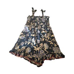 Matilda Jane Blue Floral Romper Girls Size 14